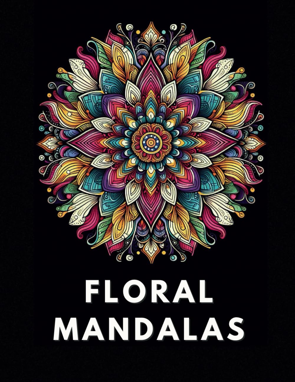 Floral Mandala Book Cover